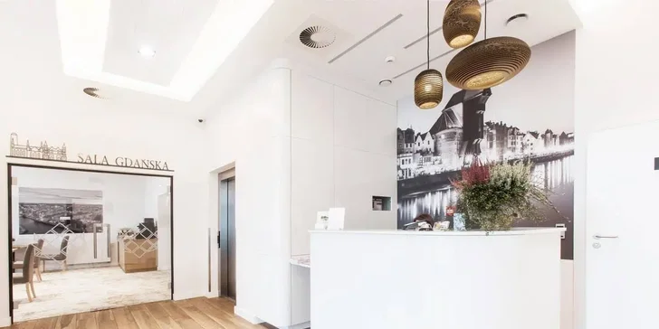 Až 15 dní v moderním hotelu v Gdaňsku: polopenze a relax v saunách