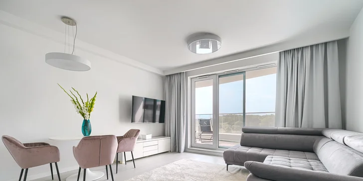 Nové krásné apartmány u Baltského moře až pro 4 osoby: mezi mořem a jezerem, v létě bazén