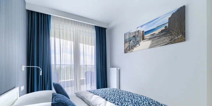 Nové krásné apartmány u Baltského moře až pro 4 osoby: mezi mořem a jezerem, v létě bazén
