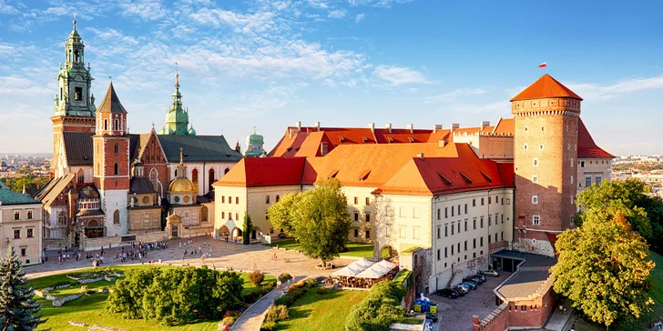 Pobyt v Krakově pro dva i rodinu: snídaně i sleva do městského aquaparku