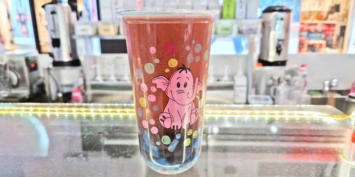 2x velký nápoj bubble tea v nákupním centru Olomouc City