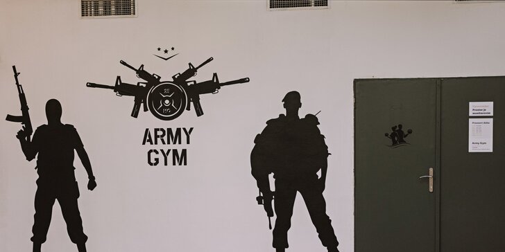 1 nebo 10 vstupů do posilovny Army Gym ve všední dny v čase 11:00-15:00