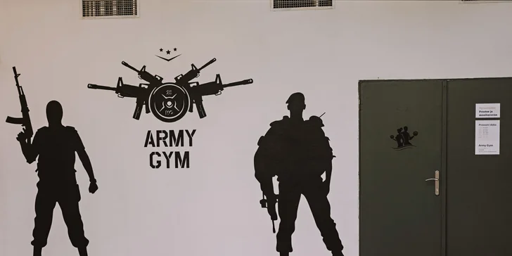 1 nebo 10 vstupů do posilovny Army Gym ve všední dny v čase 11:00-15:00