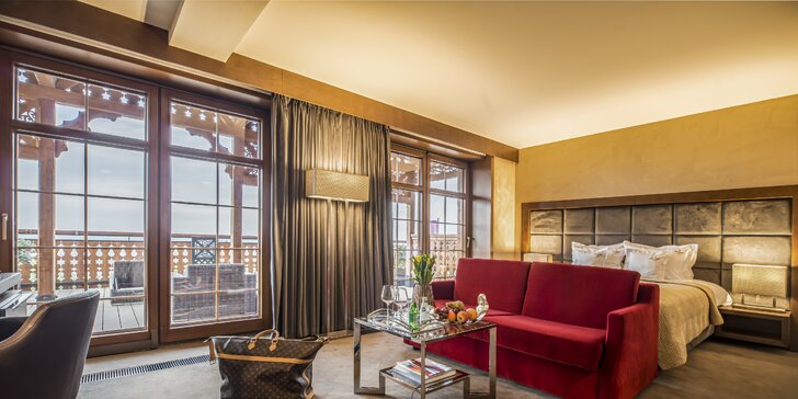 Luxusní pobyt v 5* hotelu: snídaně, neomezený wellness a v zimě skipas na soukromé sjezdovce