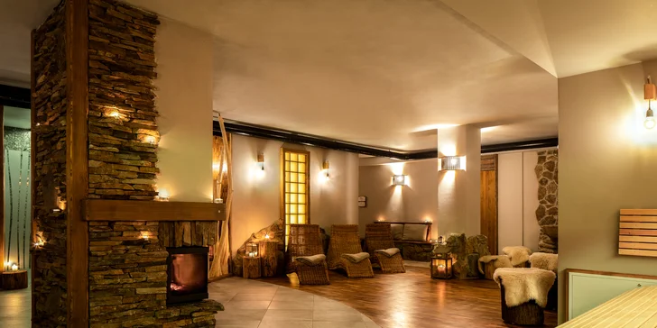 Relax v Krkonoších: pobyt se snídaní, wellness i romantickou večeří