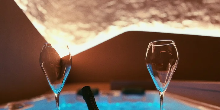 Luxusní privátní odpočinek: 3 hod. nebo až celá noc ve wellness pokoji