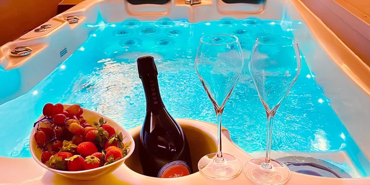 Luxusní privátní odpočinek: 3 hod. nebo až celá noc ve wellness pokoji