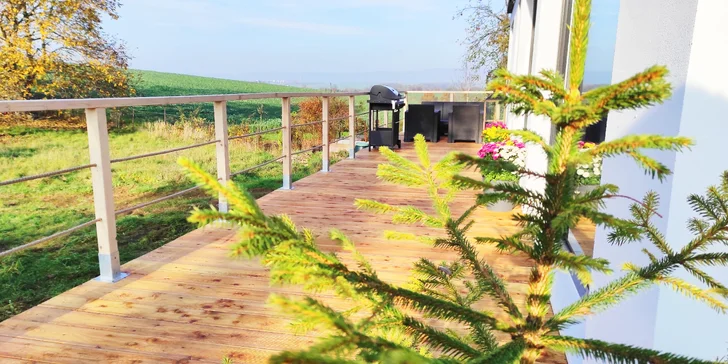 Designový tiny house v americkém stylu v přírodě poblíž Olomouce