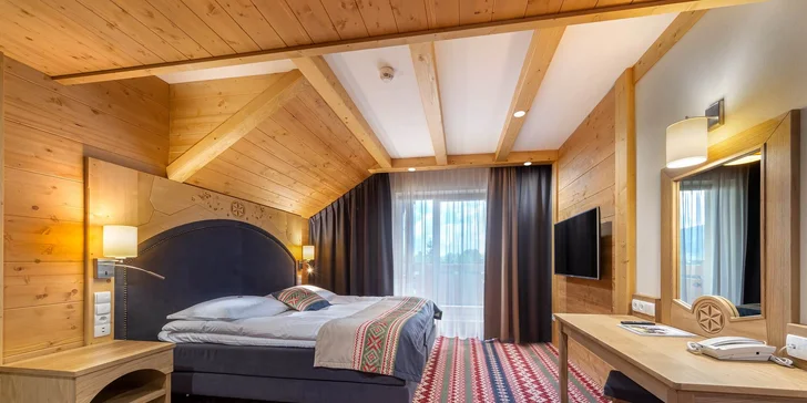Relax v rodinném hotelu v polských Tatrách: polopenze, termální bazény, wellness i zábava pro děti