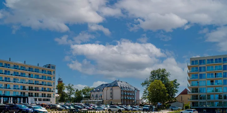 Pobyt přímo u Baltu pro pár i rodinu: polopenze a neomezený wellness, 2 děti zdarma