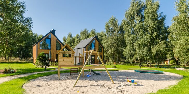 Nádherné chatky u Baltu: klidné letovisko Lubiatowo nedaleko Łeby