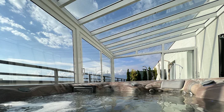 Romantika v Tatrách: luxusní apartmán s privátním wellness přímo na terase