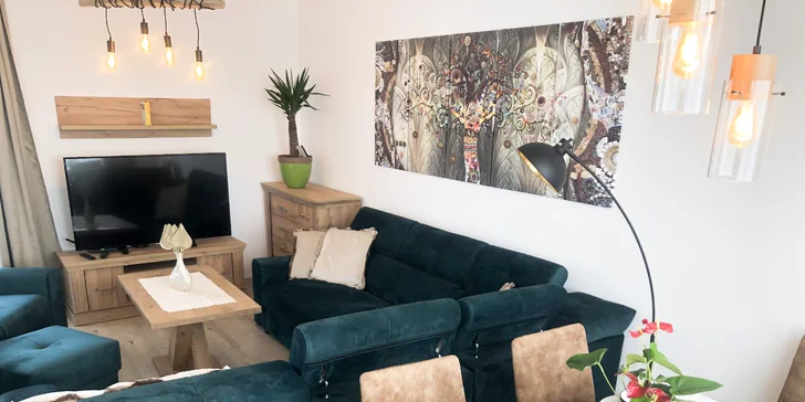 Romantika v Tatrách: luxusní apartmán s privátním wellness přímo na terase