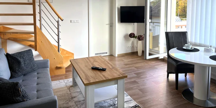 Pobyt v Mariánských Lázních: moderní apartmány s kuchyňkou i balkonem