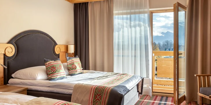 Relax v rodinném hotelu v polských Tatrách: polopenze, termální bazény, wellness i zábava pro děti
