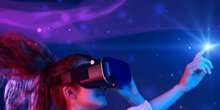 Hodina virtuální reality s HTC a více jak 100 hrami pro 2 nebo až 4 hráče