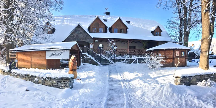 Pohoda v Jeseníkách: snídaně či polopenze, prosecco i sauna s výhledem