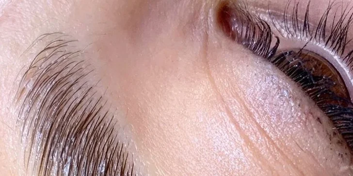 Laminace, barvení obočí a lash lifting řas ve studiu Excellent