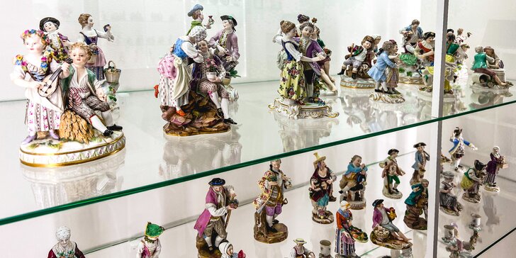 Vstupenky do Pražského muzea míšeňského porcelánu pro jednotlivce i rodiny