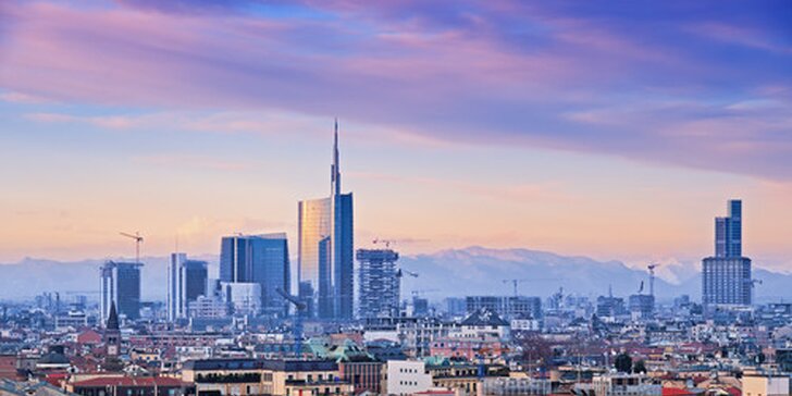 Letecký eurovíkend v Milánu - navštivte město módy