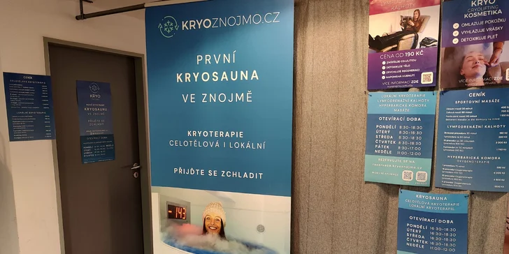 Zlepšení fyzické i psychické kondice kryoterapií: lokální i celotělová, kryolifting obličeje