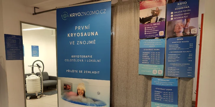 Zlepšení fyzické i psychické kondice kryoterapií: lokální i celotělová, kryolifting obličeje