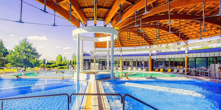 4* wellness pobyt v Maďarsku: polopenze a saunová i bazénová zóna