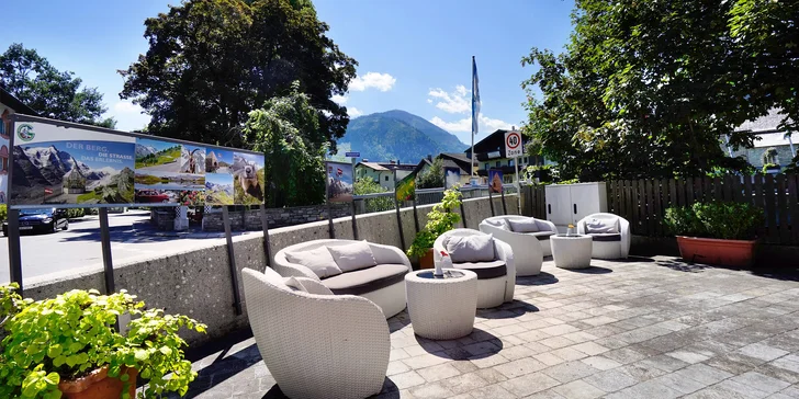 Jaro, léto či podzim u Zell am See a Kaprunu: pobyt s polopenzí a neomezeným wellness i fitness