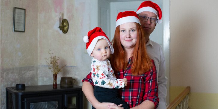 Vánoční focení pro rodiny i jednotlivce: 6 ks upravených fotografií