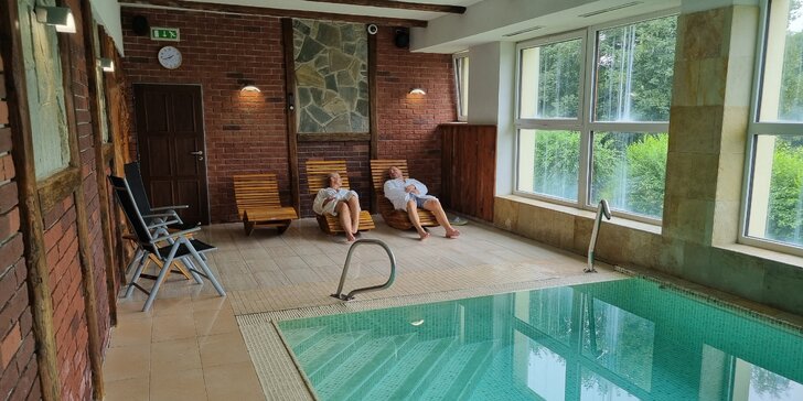 Jarní či letní relax v Jeseníkách: polopenze, masáž, wellness i slaný bazén