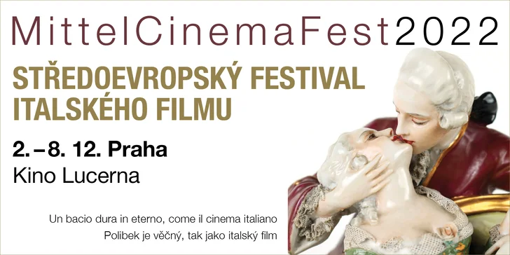 Itálie v Praze: 2 vstupenky na Festival italského filmu v kině Lucerna