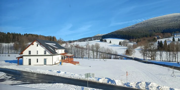 Dovolená v Jeseníkách: penzion pod Ramzovou s jídlem i saunou