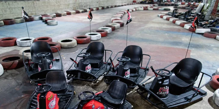 Crazy cart: 10–45 minut adrenalinové jízdy v driftovací káře