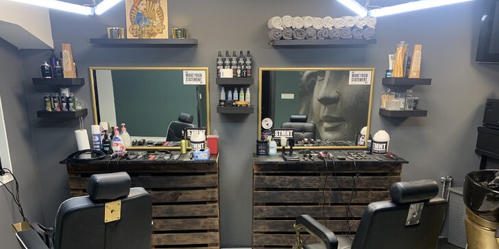Nelly Carter Barber Shop: pánský i dětský střih, úprava vousů strojkem či břitvou