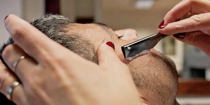 Barber shop Tábor: střih, holení vousů i balíček kompletní péče s masáží hlavy
