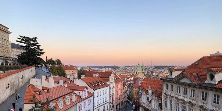 Historická Praha: pobyt se snídaní v design hotelu na Malé Straně