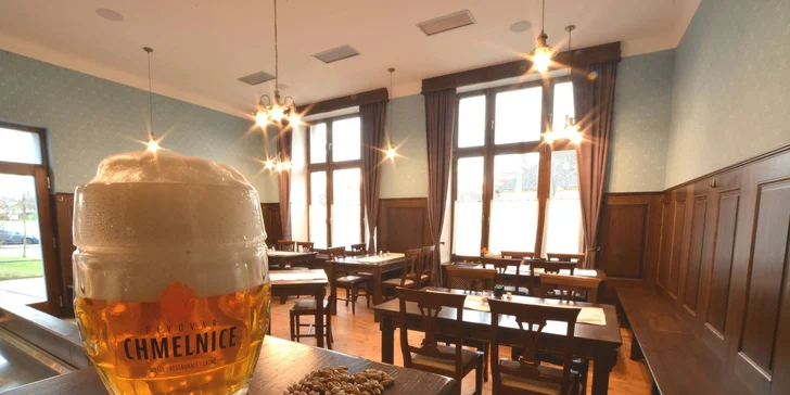 Pivní relax v Napajedlech: pobyt se snídaní, pivní koupelí nebo zábalem a saunou