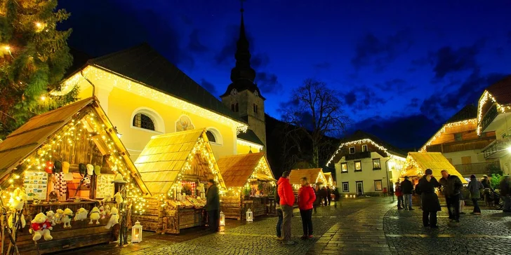 4* dovolená ve Slovinsku: Kranjska Gora pod Vršičem, snídaně a vstup do bazénů, spousta výletů