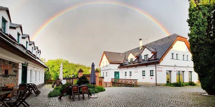 Pobyt na severní Moravě: snídaně či polopenze, wellness i koupel