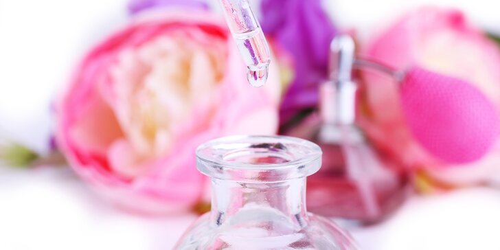 Kurz aromaterapie s výrobou parfému a inhalační tyčinky nebo soli pro 1 či 2 osoby