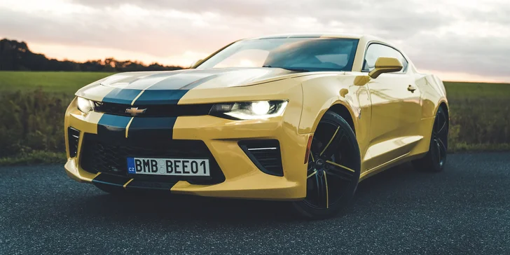 Svezte se ve čmelákovi: Chevrolet Camaro na 15–60 minut jízdy včetně paliva