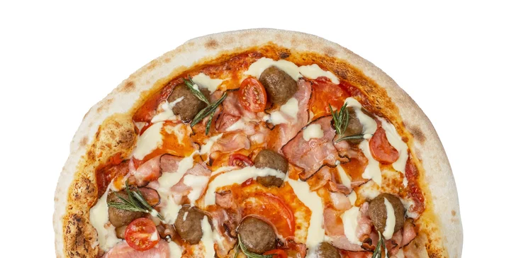 Americká pizza k odnosu s sebou dle výběru pro 1–2 osoby
