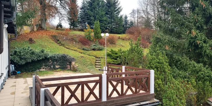 Pobyt v Krkonoších s polopenzí, hodinou v bazénu i slevou do wellness a na skipas