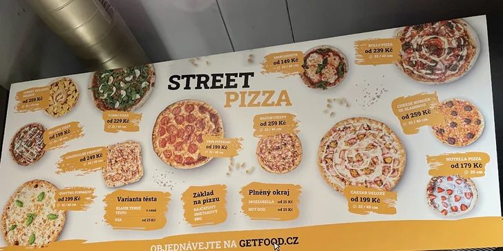 Americká pizza k odnosu s sebou dle výběru pro 1–2 osoby