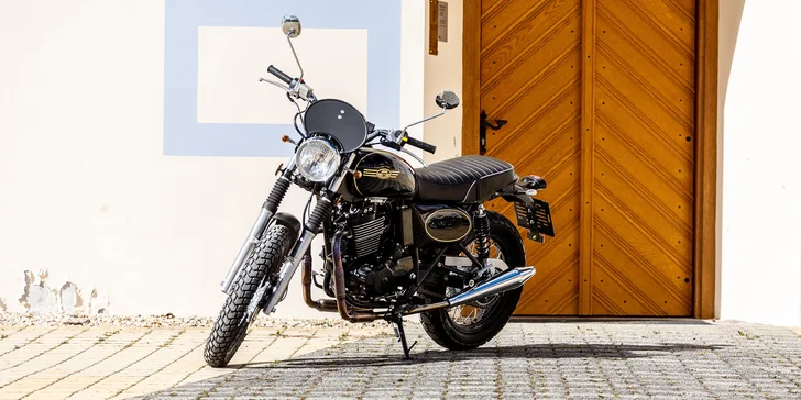 Zapůjčení motorky na den nebo víkend: Jawa 350 Scrambler, Pérák, 500 RMV nebo BMW 1200 GS