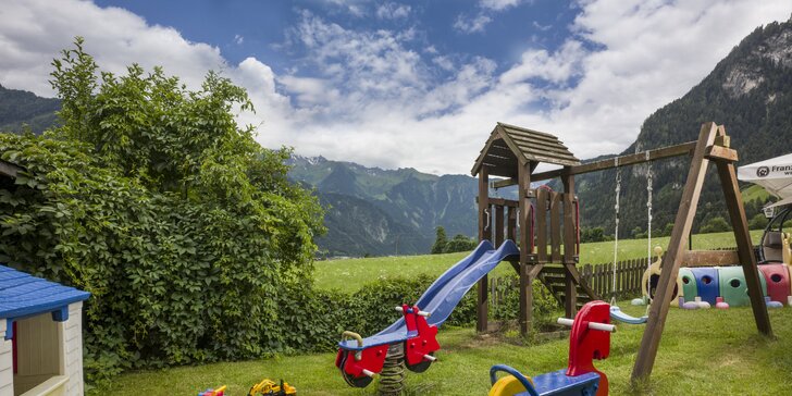 Dovolená v rakouských Alpách s polopenzí plus i wellness, děti do 11,9 let zdarma