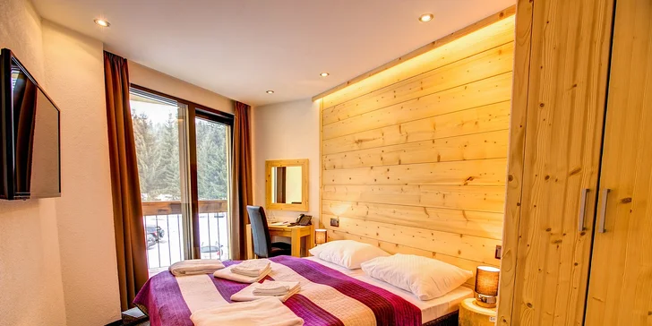 Pobyt v horském prostředí Podbanského: snídaně či polopenze a vstup do luxusního wellness