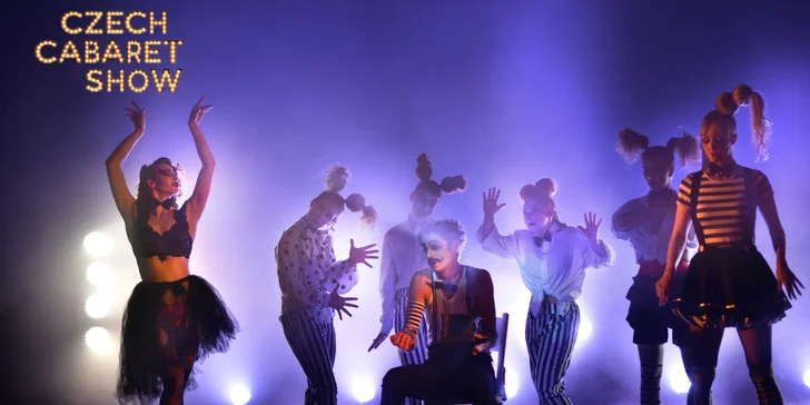 Vstupenka na Czech Cabaret Show v divadle Royal na termíny v roce 2023
