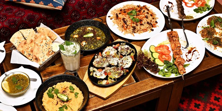 Gastronomická cesta kolem světa: afghánské degustační menu pro 2 i 4 osoby