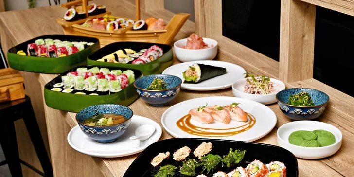 All you can eat sushi a japonská polévka v novém baru na Bohdalci